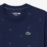 Lacoste - Cropped Allover Print Tee