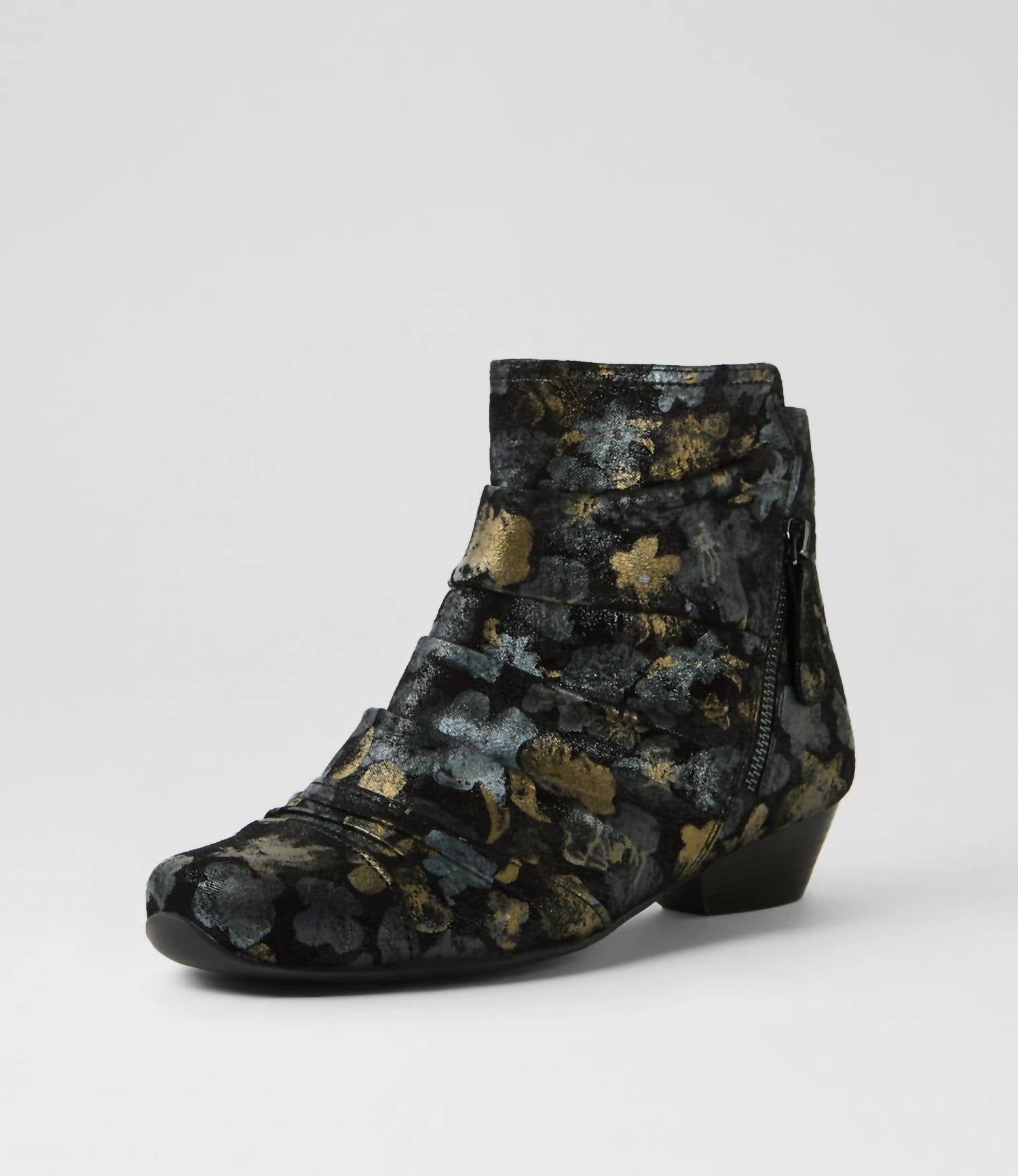 Ziera Women's Camryn-w Boots in black metal - women's shoe - alternate view
