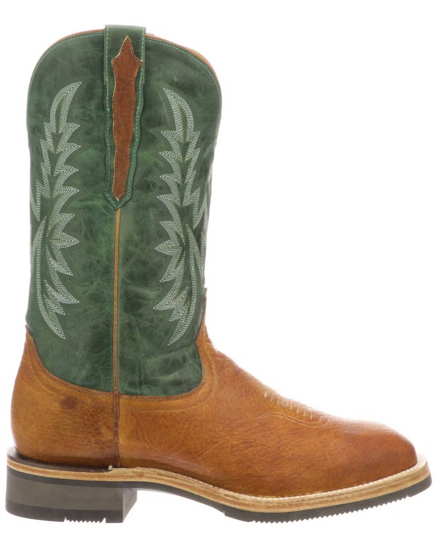 Anderson Bean Boots - Men's Tan Pull Up Leather Boot