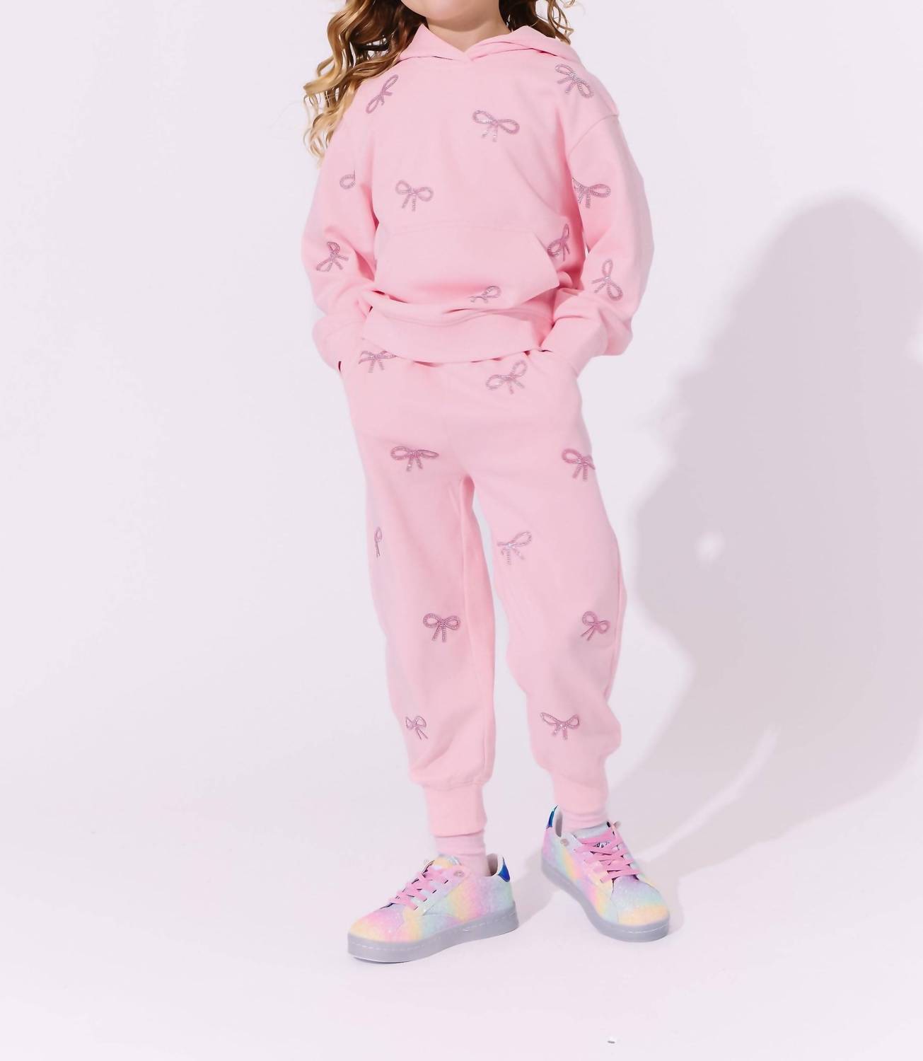 Lola + The Boys - Girls Pretty In Crystal Bows Set