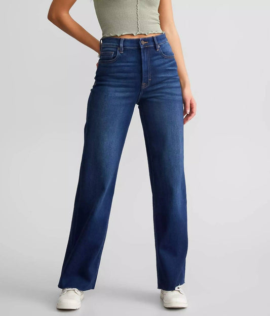 Hidden - Clean Stretch Dad Jean