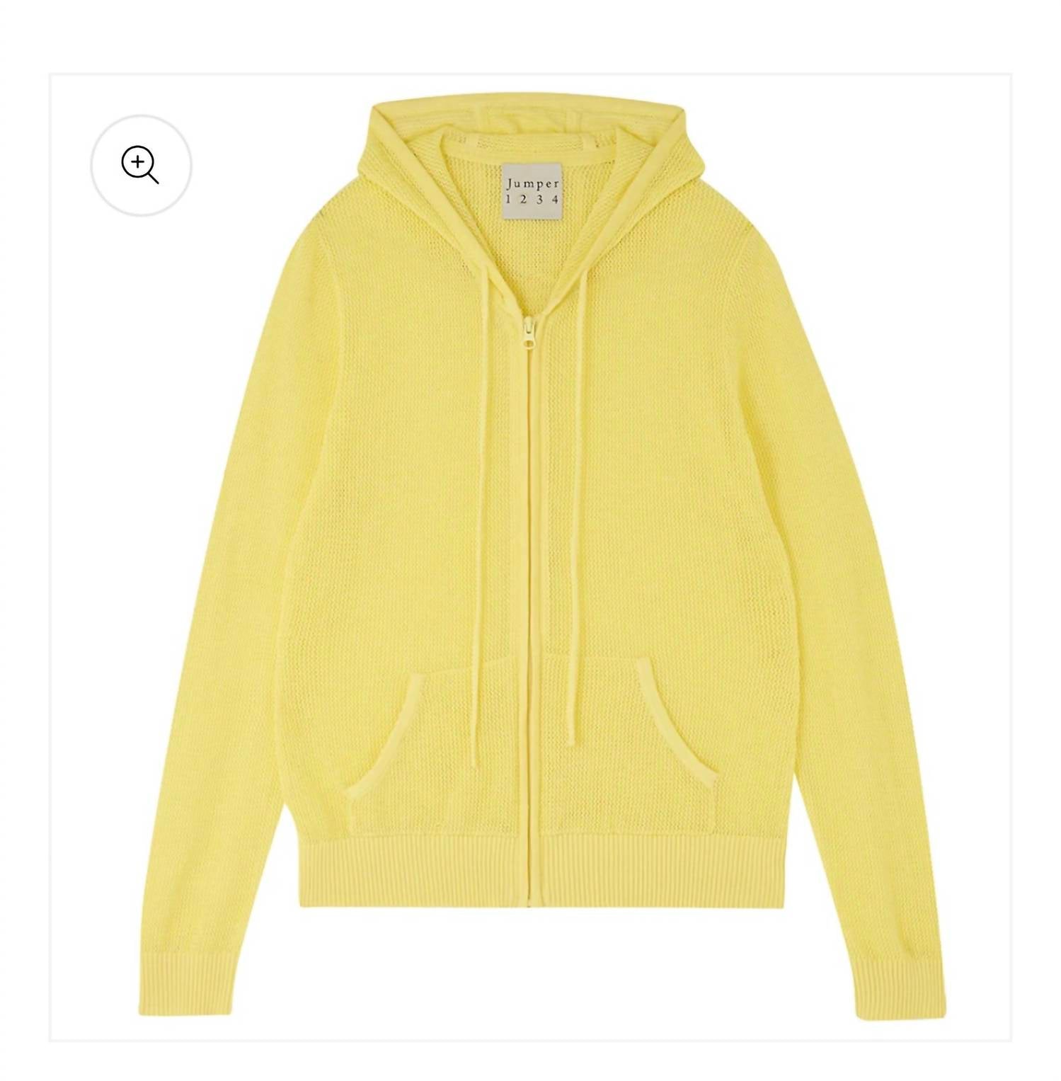 Jumper1234 - Cotton Cashmere Holey Hoodie