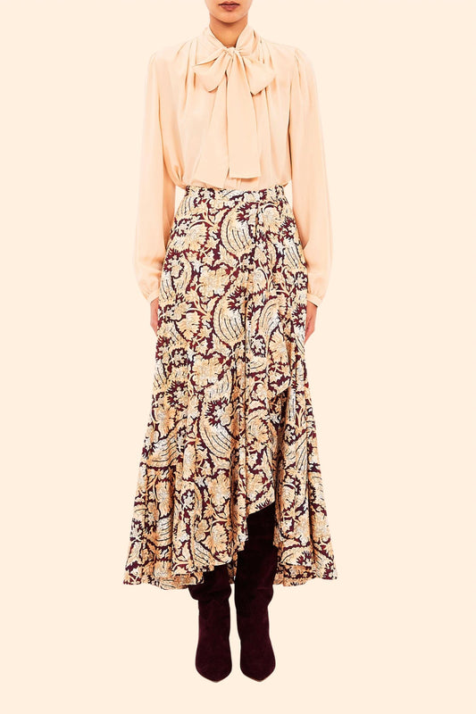 Ulla Johnson - Women's Sabina Faux Wrap Skirt