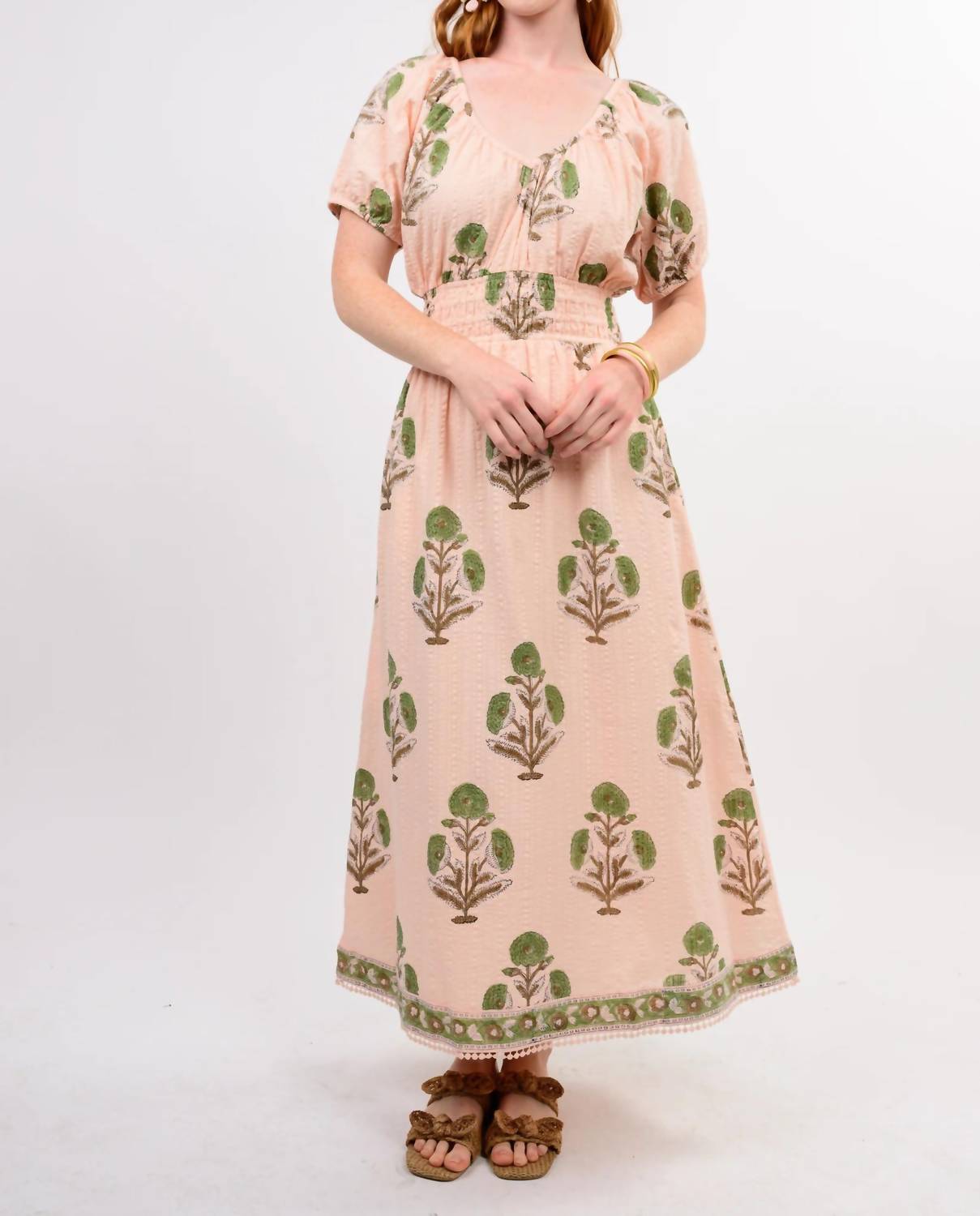 Uncle Frank - Seersucker Midi Dress