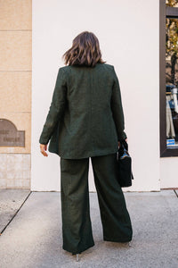 Self Contrast - Wide Leg Pants