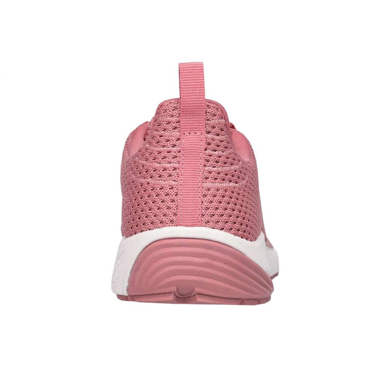 PROPET Women's Tour Knit Sneaker in dark pink - women's sneaker - alternate view