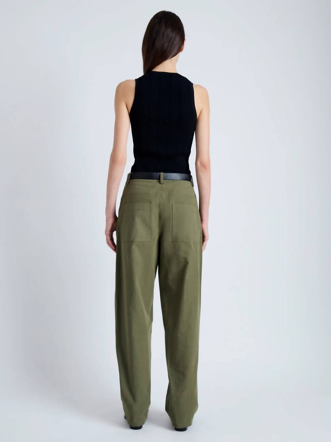Proenza Schouler - Sydnor Pants in Rumpled Cotton