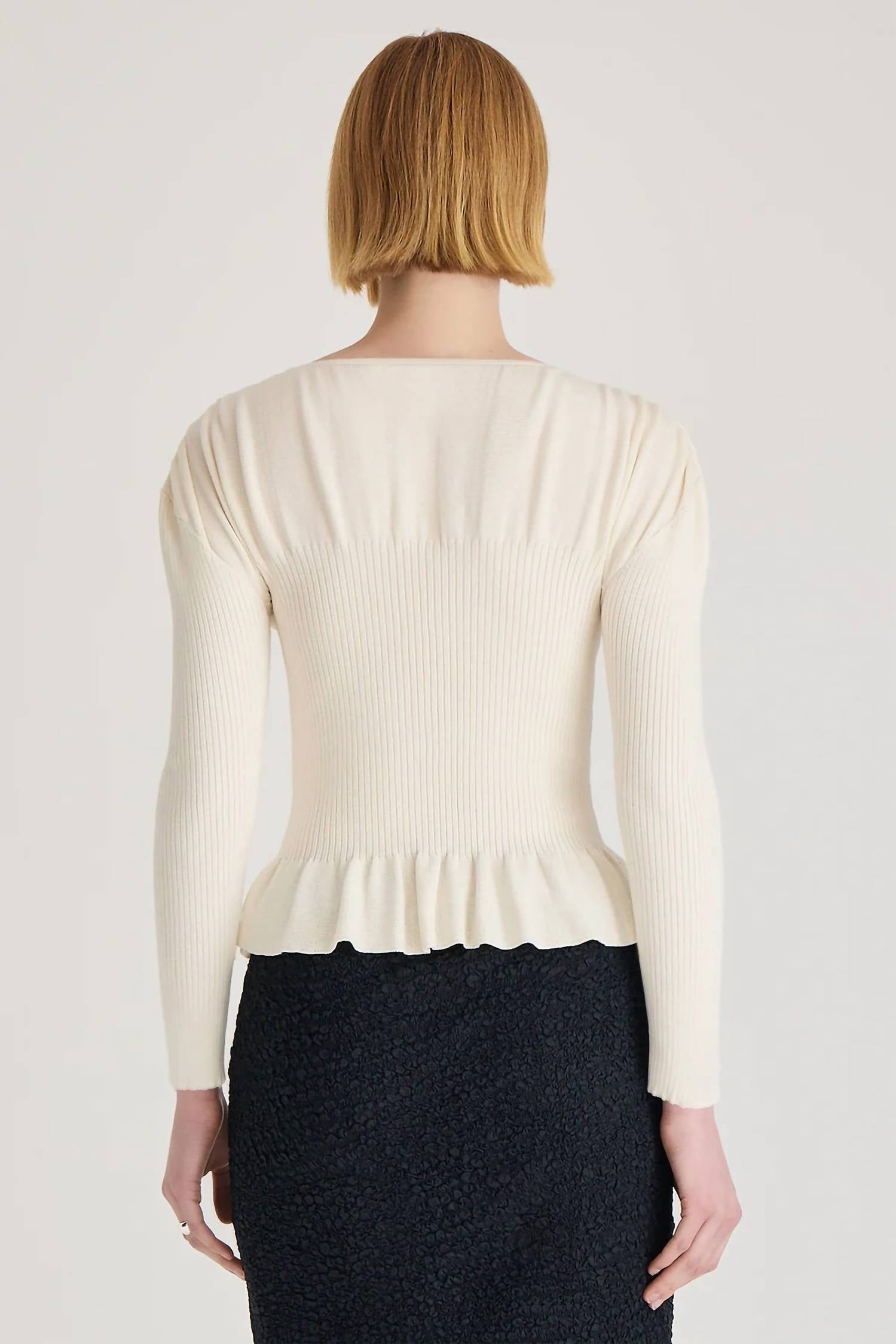 Merlette - Alma Long Slim Sleeve Top