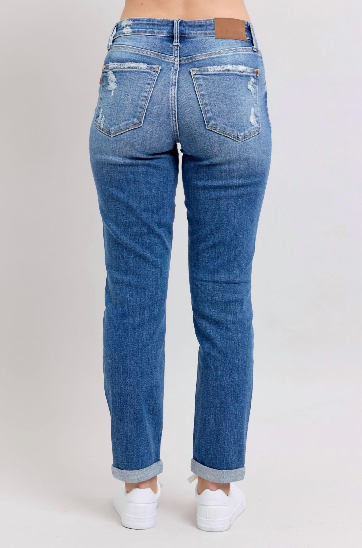 Judy Blue - Gotta Have 'em Destroyed Boyfriend Jeans