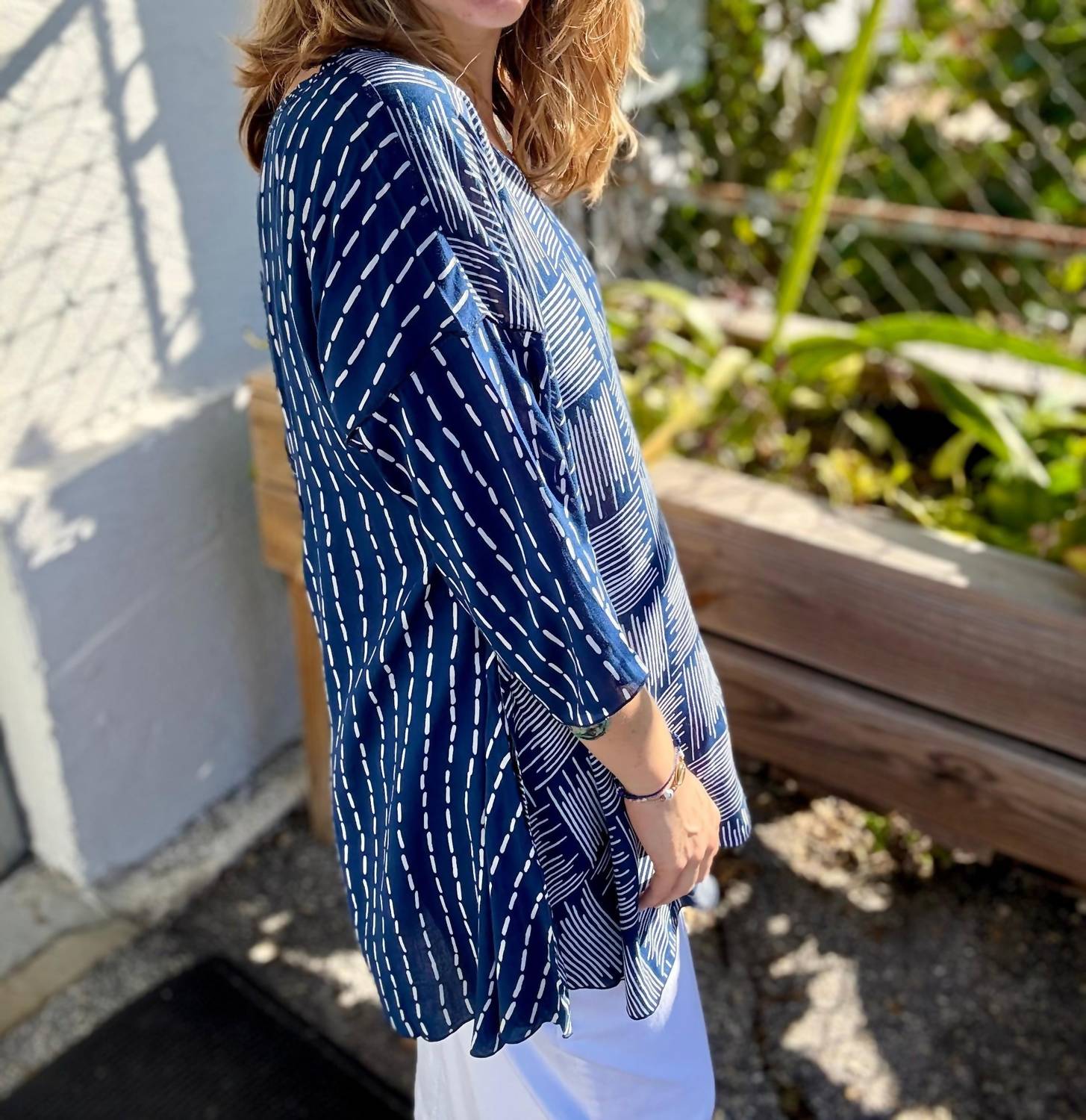 Iguana - Kiana Flowy And Funky Top