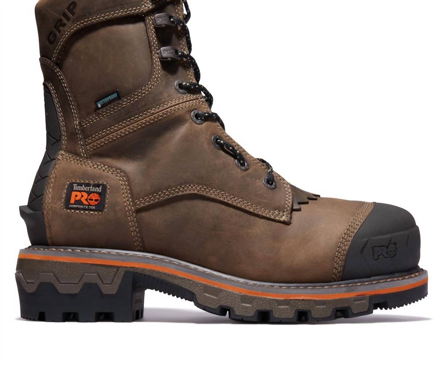 Timberland - Men's Boondock HD Logger Composite Toe Waterproof Work Boots