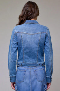 Hidden - Fitted Trucker Jacket