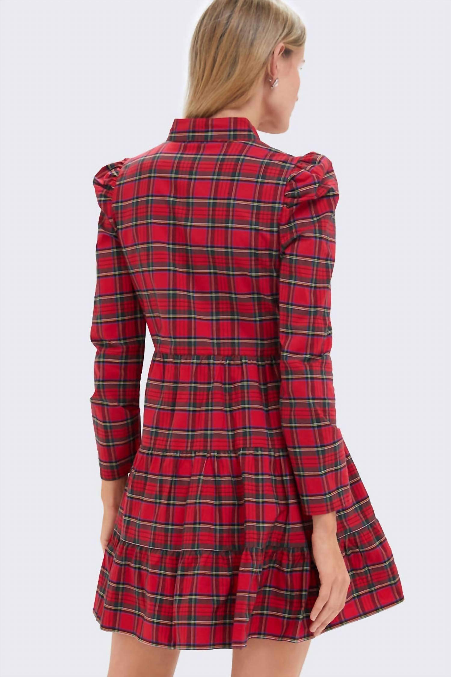 Sail To Sable - Long Sleeve Tunic Flare Dress