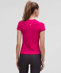 lululemon Swiftly Tech Short-sleeve 2.0 Race Length Top in passionate - women's t-shirt - detail view