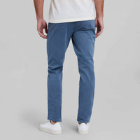Rye 51 Men's Silo Straight Fit French Twill Pant in medium blue - men's jeans - detail view