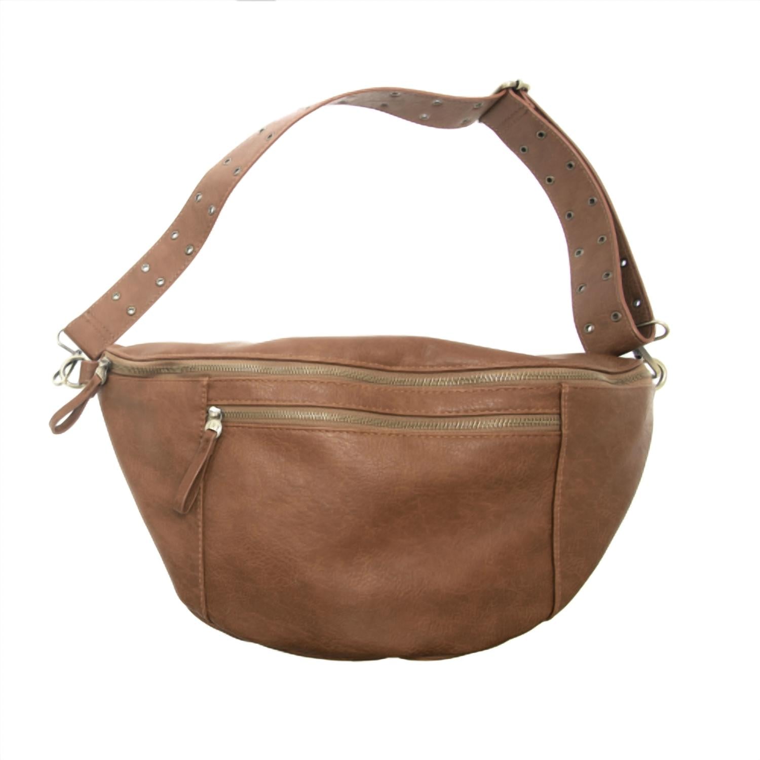 Joy Susan Women's Mel Large Sling Bag in russet brown - women's bag