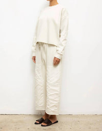 Leset - Jamie Patch Crewneck Pullover Sweater