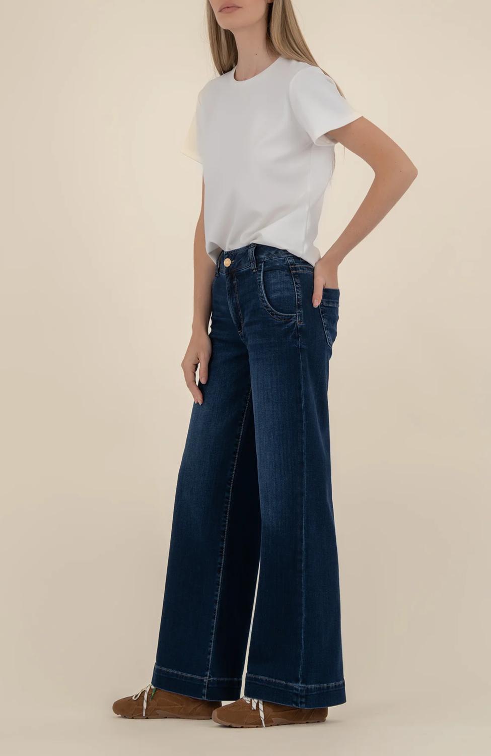 Kut From The Kloth - Meg High Rise Over Size Wide Leg Jeans