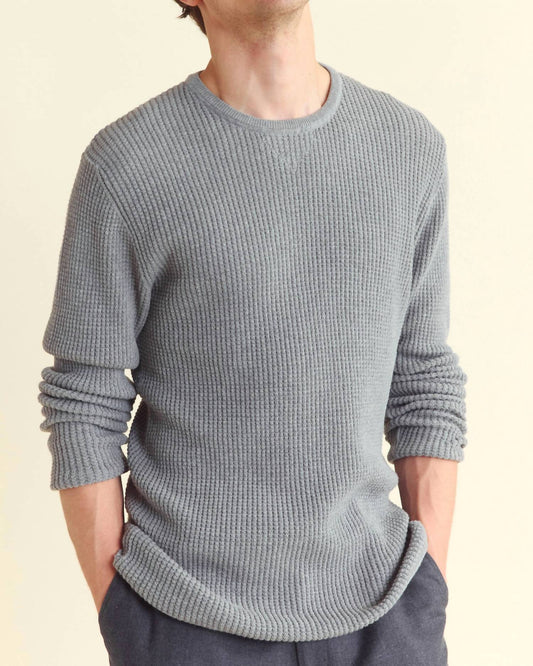 Billy Reid - Mini Waffle Crew Sweatshirt