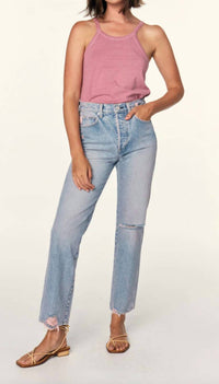 AMO Layla Straight Jeans in devotion - women's jeans