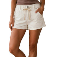 Jbd. - Tie Waist Long Shorts