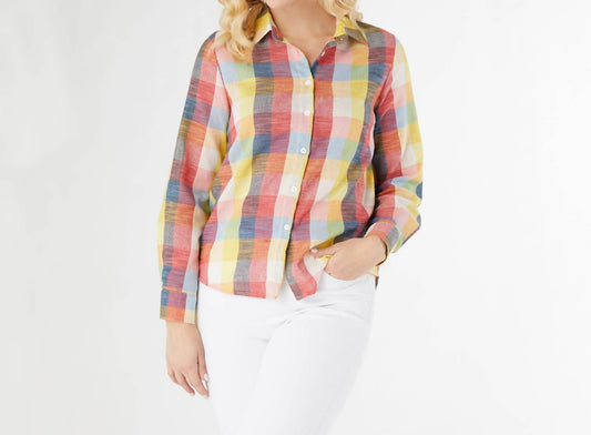 Coco + Carmen - Bright Gingham Blouse