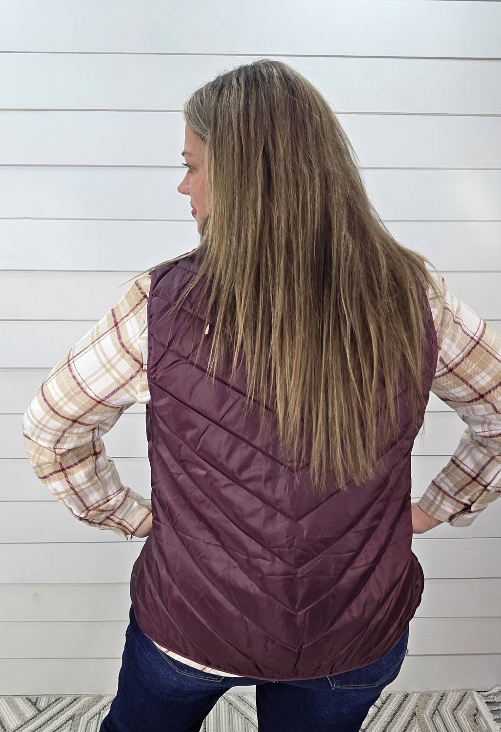 Keren Hart - Zipper Quilted Vest