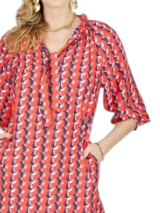 Jade - Ruched Neck Dress