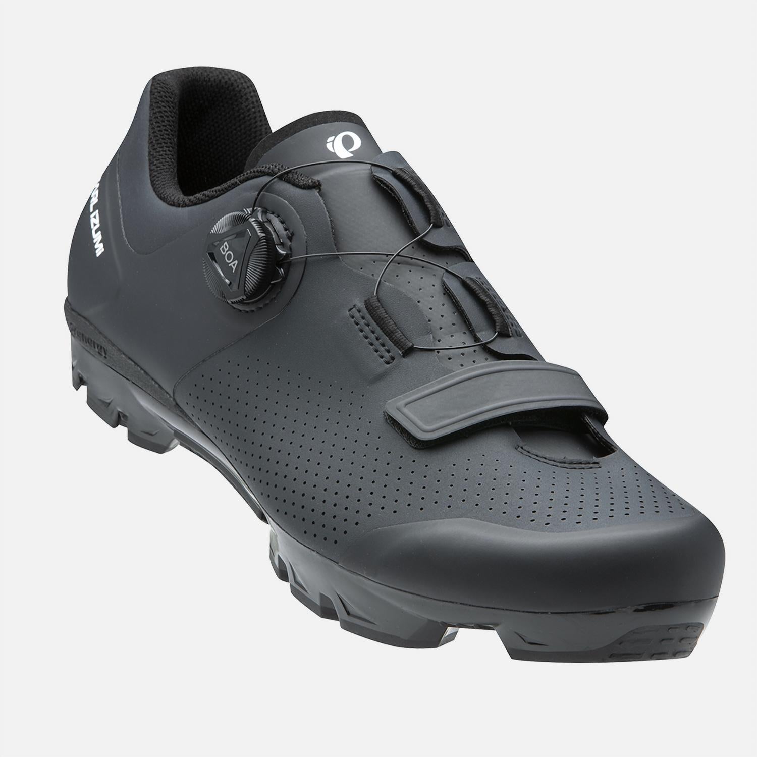 PEARL iZUMi Men's Expedition Gravel Cycling Shoes in black - men's shoe