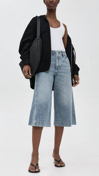 Rag & Bone - Jamie High-rise Tailored Culotte Short