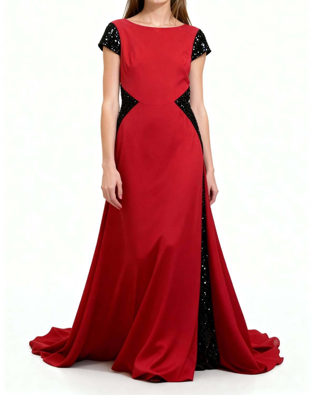 Escada - Sequined Evening Dress