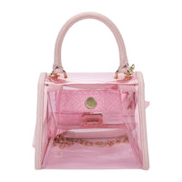 Packed Party - Women's Perfect Bow Clear Vinyl Mini Handbag