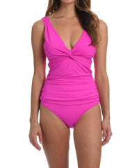 La Blanca - Island Goddess Twist Tie Back Tankini Top