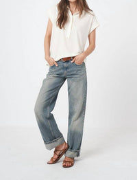 Repeat Cashmere - Silk Hem Top