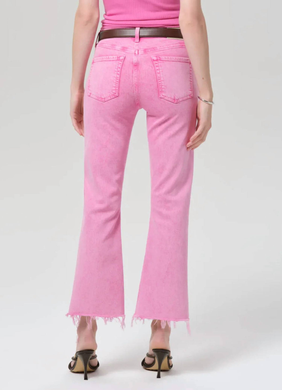 Citizens Of Humanity - Goldie Kick Flare Ankle Raw Hem Jean