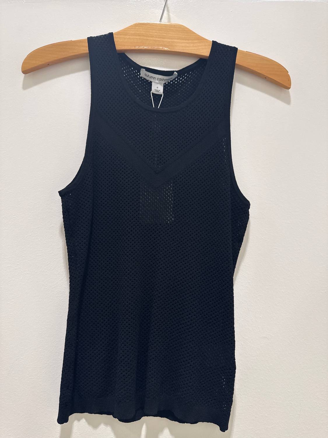 Autumn Cashmere - Women's Mesh Tank With Chevron