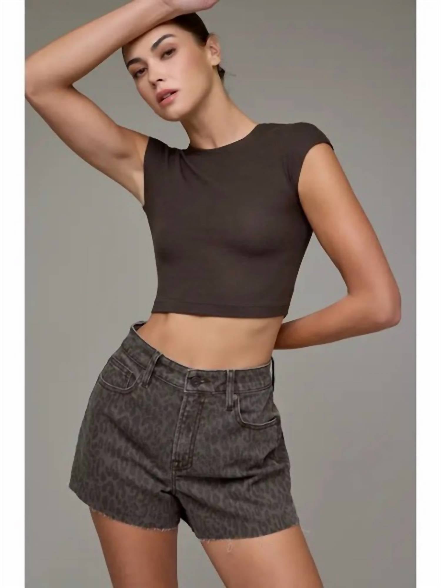 Hidden - Riley High Rise Shorts
