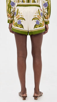 Farm Rio - Print Linen Shorts