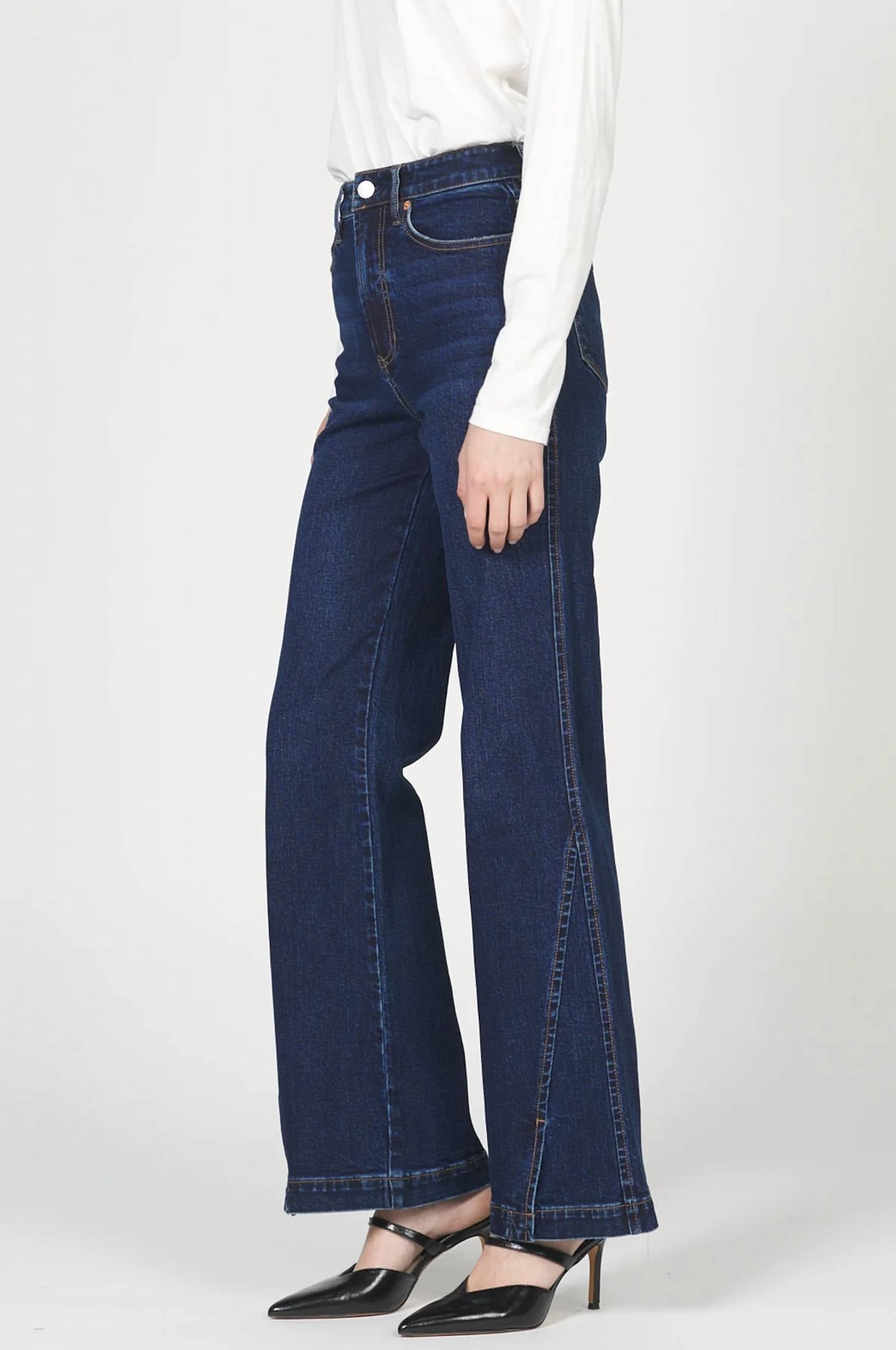 Dear John Denim - Fiona High Rise Wide Leg Jean