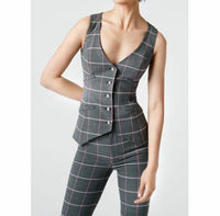 Smythe - Deep V-neck Tailored Waistcoat