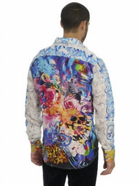 Robert Graham - B Hudson Button Front Printed Shirt