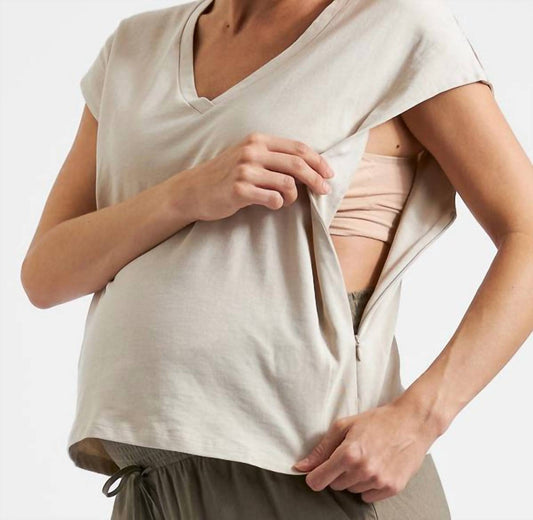 Ripe - Marly Zip Nursing Tee