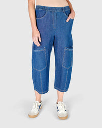 Alembika - Cropped Baggy Pants