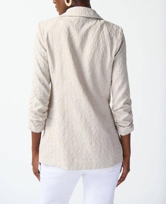 Joseph Ribkoff - Women's Jaquard Blazer Top