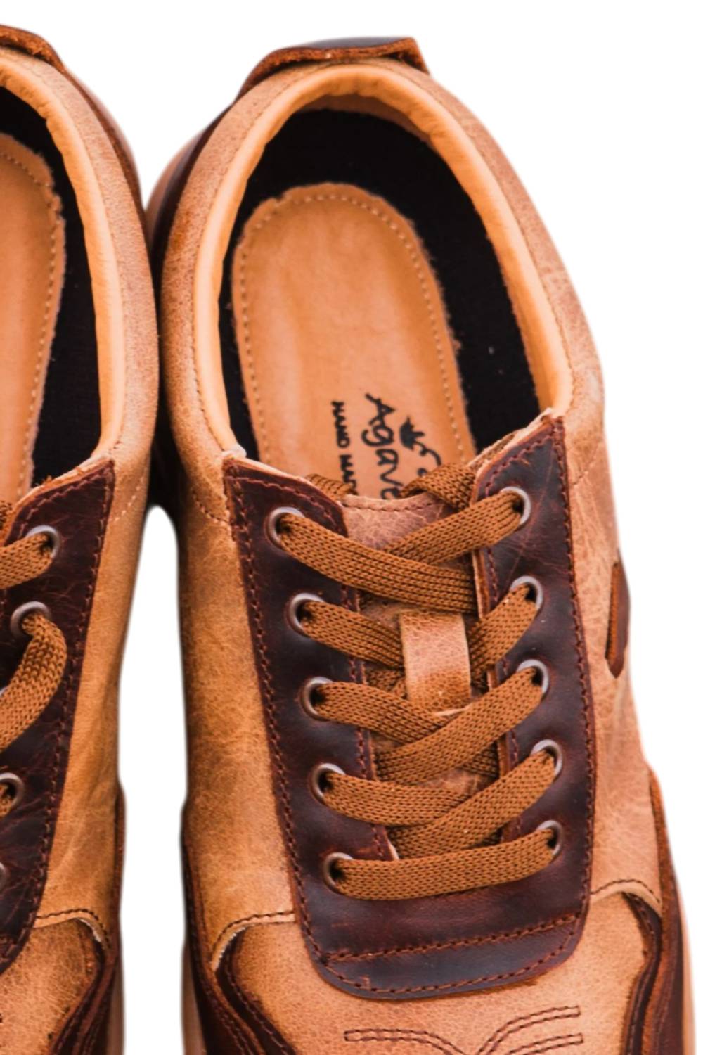 Agave Sky Women's The Jolene Tennis Sneaker in brown - women's sneaker - alternate view