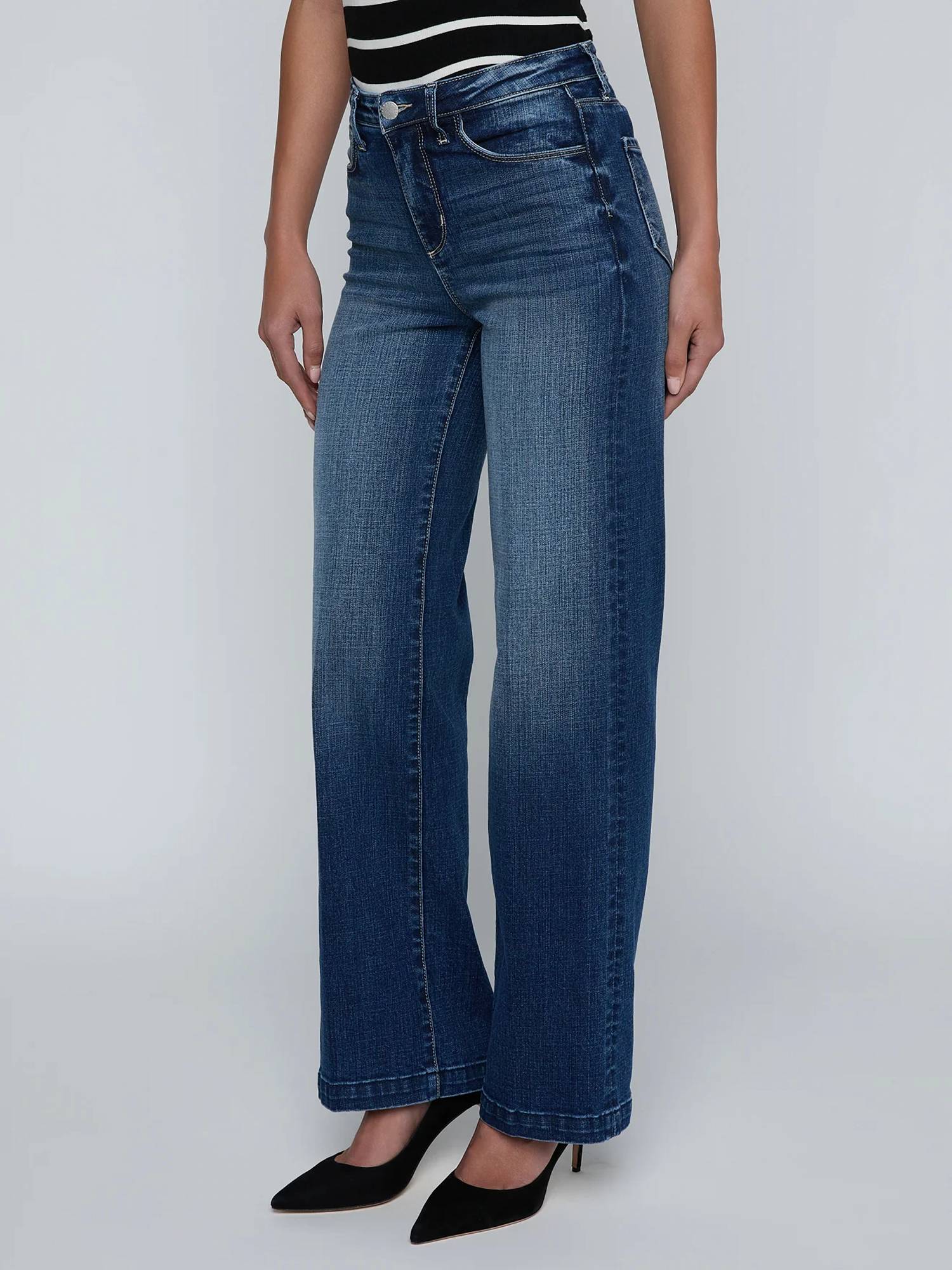 L'Agence - Scottie Wide-leg Jean