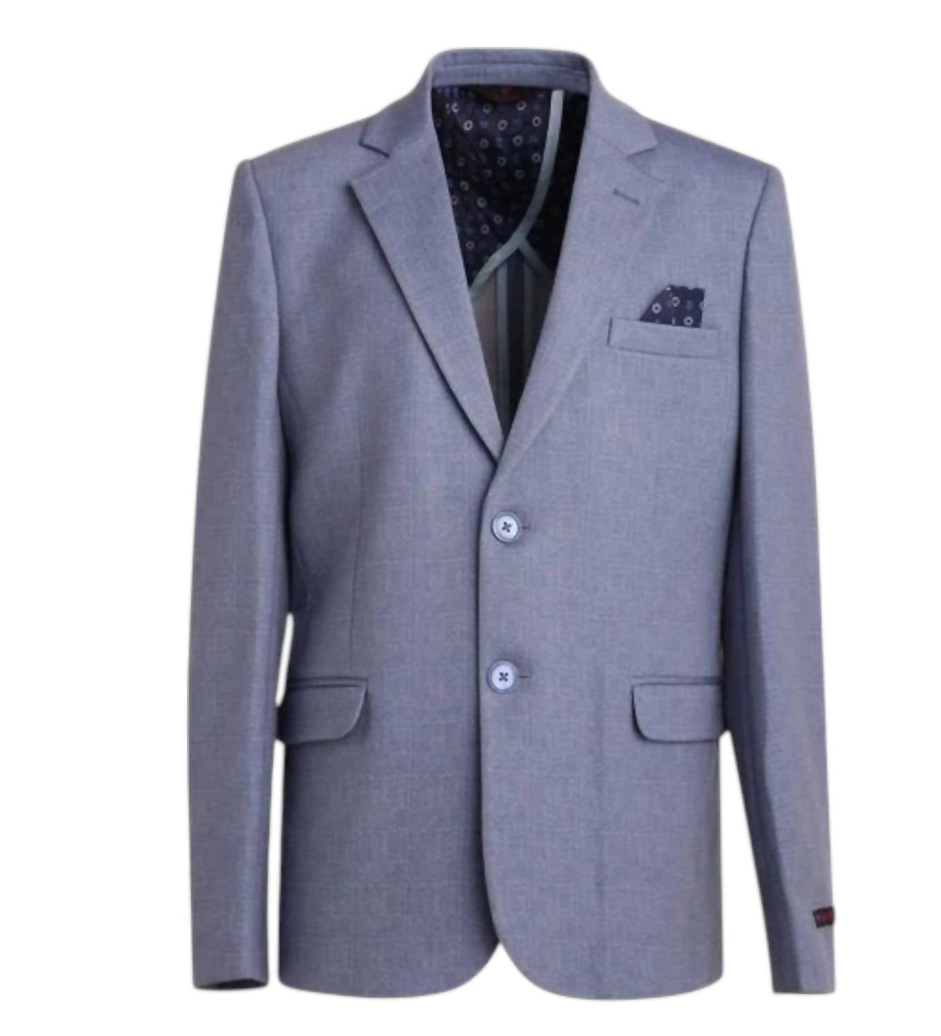 Leo & Zachary - Kid's Basket Weave Stretch Suit