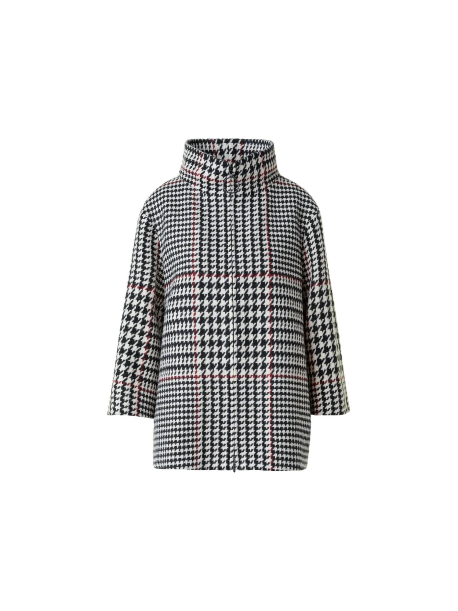 Akris Punto - Women's Glen Check 2-in-1 Carcoat