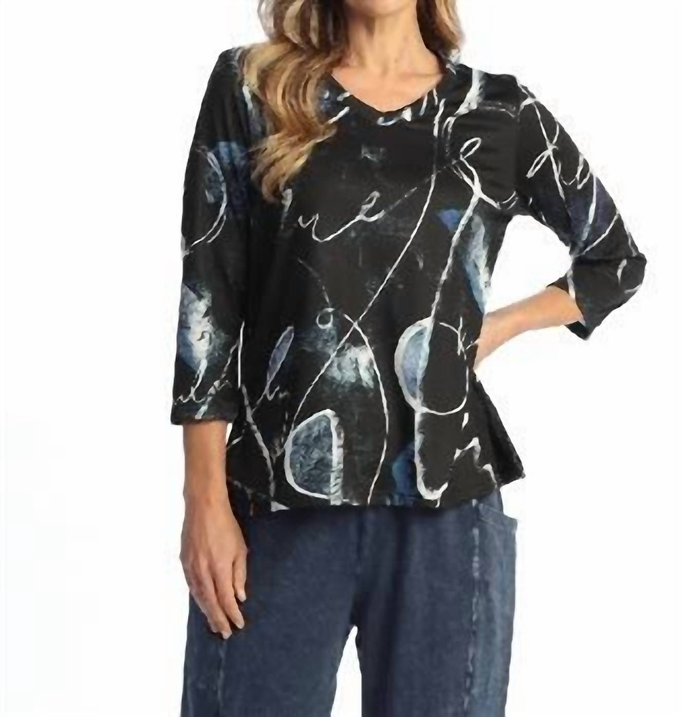Jess & Jane - CALLIGRAPHY TOP