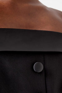 French Connection - Gemma Cary Satin Strapless Dress